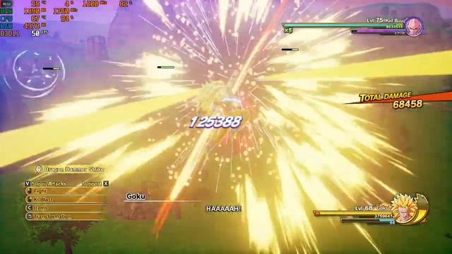 [SSJ3 GOKU VS KID BUU] DRAGON BALL Z Kakarot Gameplay Walkthrough Part 102 [1080p HD 60fps] смотреть онлайн