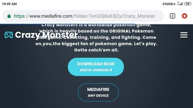 How to download Crazy Monster updated version using Medifire app || in android phone ||#2023 #viral смотреть онлайн