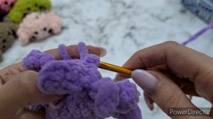 МК паучок крючком Как связать паучка крючком Вяжем из веллуто Амигуруми