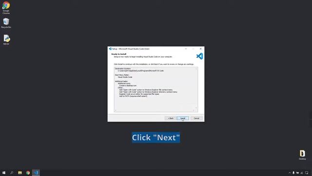 How to install Visual Studio Code (vscode) - Windows 10 смотреть онлайн