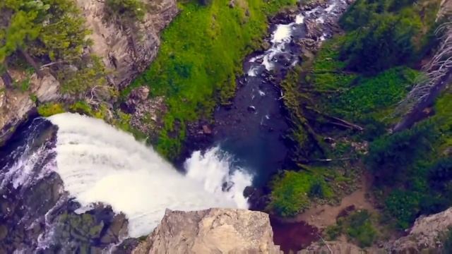 Waterfall 4k Nature Video|| Sony UHD TV Screensaver Video|| смотреть онлайн