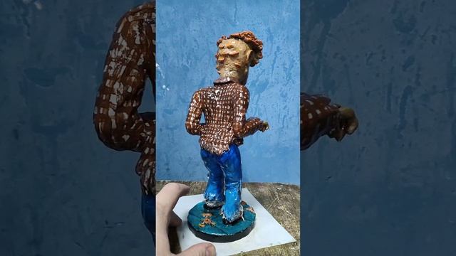 Щелкун из сериала,из игры The last of us #фигурки смотреть онлайн