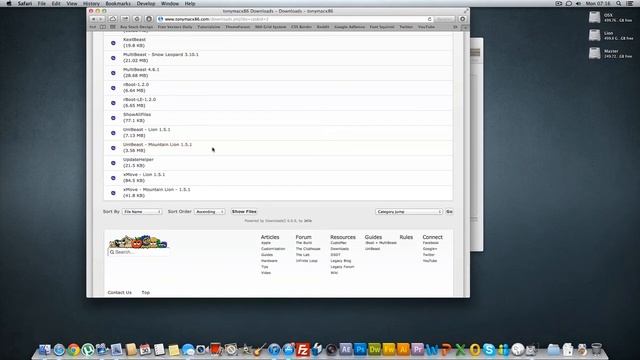 How to make a bootable Mountain Lion install drive [HACKINTOSH] смотреть онлайн