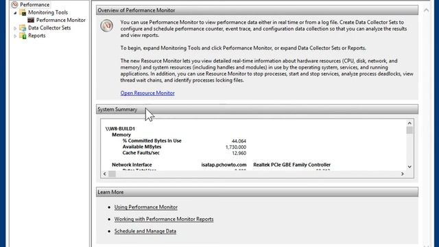 Windows 8.0 Professional - View Reports in Control Panel смотреть онлайн