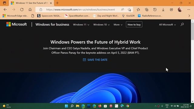 Windows powers the future of hybrid work event for Windows 11 смотреть онлайн