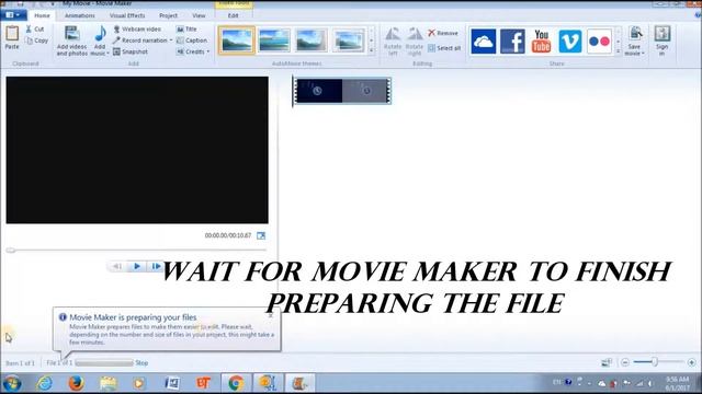 How to make a YouTube intro using windows movie maker. смотреть онлайн