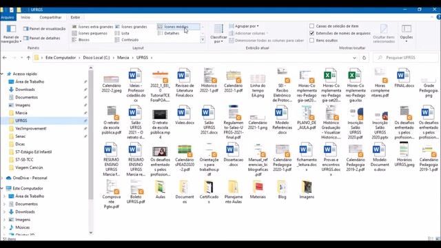 Dicas - Modo de visualização padrão Windows Explorer смотреть онлайн