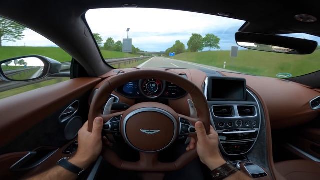 POV: Aston Martin DBS Superleggera On The Autobahn