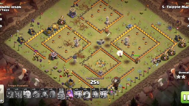 Th 10 3 star war attack stratigies | queen charge lavaloon, bats plus flame flinger смотреть онлайн