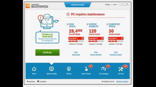 Auslogics BoostSpeed Premium 7 1 2 02 смотреть онлайн