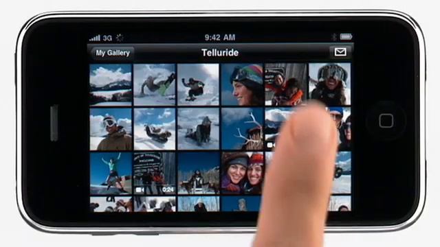 Apple - Software - MobileMe - Gallery app for iPhone and iPod touch смотреть онлайн