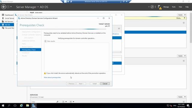 Installing Active Directory on Windows Server 2026 (with DNS config) смотреть онлайн