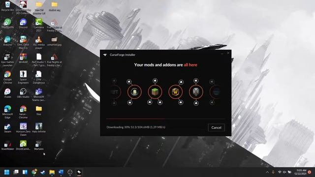 How To Install Valhelsia 3 Modpack Using Curseforge!