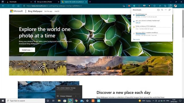 Bing wallpaper| its amazing смотреть онлайн