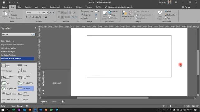 Microsoft Visio Giriş