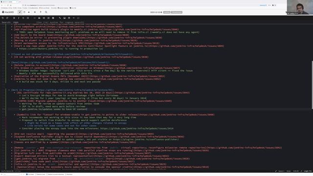 2023 12 12 Jenkins Infra Meeting смотреть онлайн