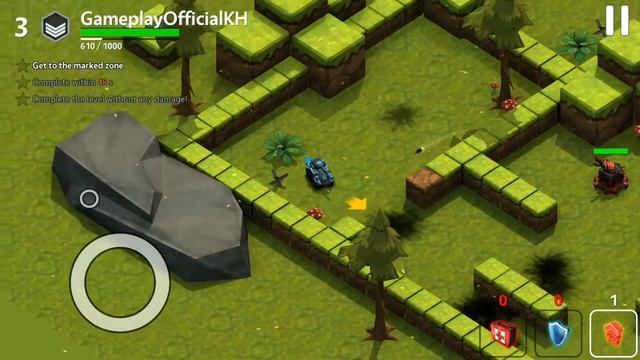 Block Tank Wars 3: First Gameplay Android/iOS смотреть онлайн