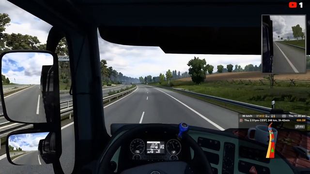 Live !!Euro Truck Simulator 2 |Gameplay| Part 4 смотреть онлайн