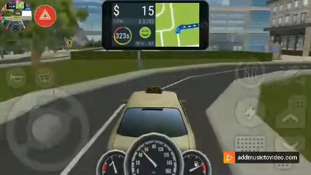 Taxi game 2-cap car service driving simulator-Android gameplay смотреть онлайн