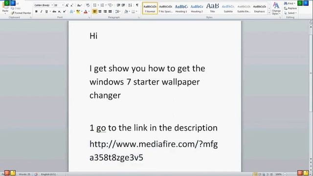 change the wallpaper in windows 7 starter смотреть онлайн