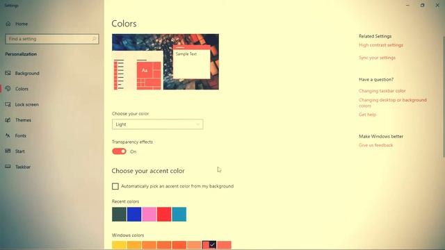 How to Change Theme Colour in Windows 10 смотреть онлайн