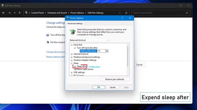 Change Sleep Settings on Windows 11 - How To смотреть онлайн