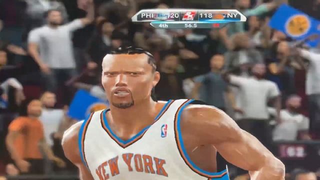 NBA 2k10 PS3 - Sixers @ Knicks - Checkout the Rosters! смотреть онлайн