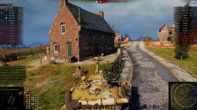 World Of Tanks 60TP Lewandowskiego - 5 Kills 9.2K Damage