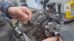 Как снять шестерню с коленвала 2.4 EDZ