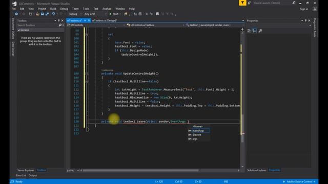 Custom Controls C# Textbox Win forms c# смотреть онлайн