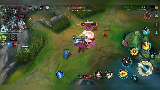 Wild Rift | Dragonslayer Pantheon VS Spirit Blossom Sett Baron Lane смотреть онлайн