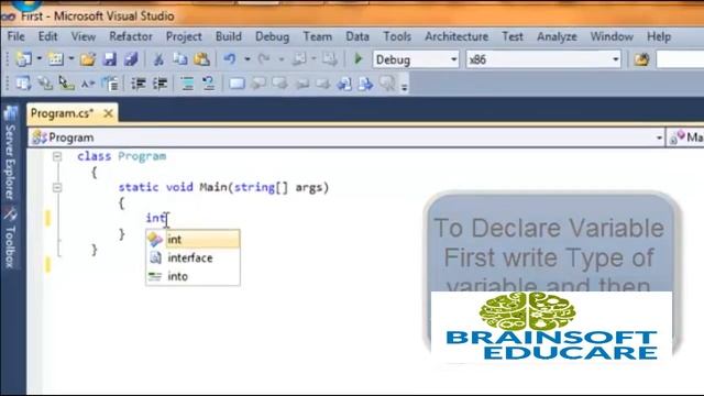 Variables in C Sharp | C# Complete Course. смотреть онлайн