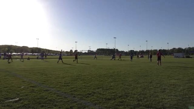 Service from left creates scoring chance and goal vs WDM White MMI смотреть онлайн