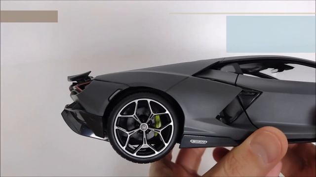 Unboxing Lamborghini REVUELTO 1.18 Scale By Maisto Exclusive Matt Grey CARMODEL