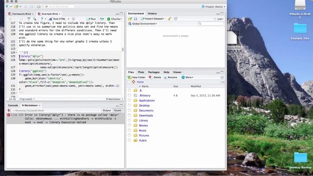 Getting Setup with R and RStudio (Mac) смотреть онлайн