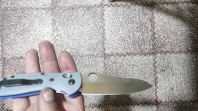 Китайский Benchmade Griptilian 550 с кастомным клинком из S90V смотреть онлайн