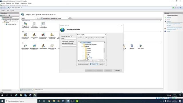 FTP 2 - Configurar Servidor FTP en Windows Server 2019 смотреть онлайн