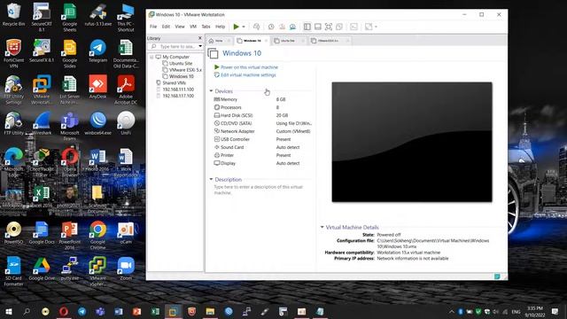 Copy and Past File to VMware Workstation 15 x x (EP02) смотреть онлайн