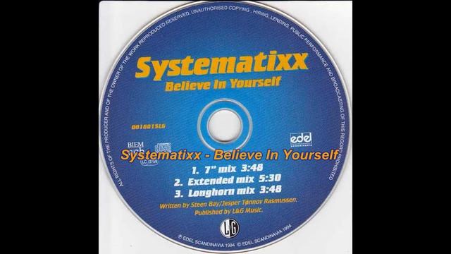 Systematixx - Believe In Yourself (Longhorn Mix) смотреть онлайн