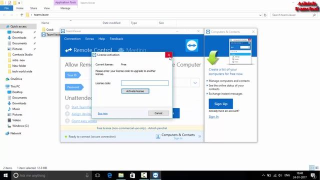How To Register Team Viewer Remote Control Access Software Premium Version 2017 смотреть онлайн