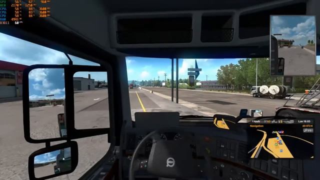 American Truck Simulator FPS Test - Intel Pentium G4520 - 8GB RAM - AMD Radeon R9 280 3GB смотреть онлайн