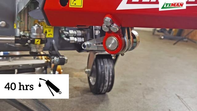 Where to lubricate the Weed Brush Timan 3330 | Wo man die Wildkrautbürste schmiert смотреть онлайн