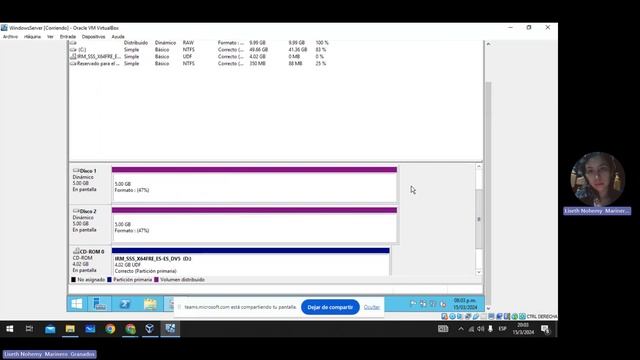 Creación de RAID 0 en Windows Server смотреть онлайн
