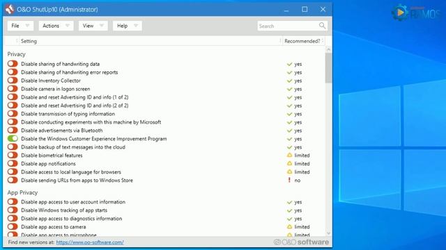 🚀 Seu Windows 10 mais Leve agora mesmo !!! Rápido e Fácil e Seguro com O&O ShutUp10 смотреть онлайн