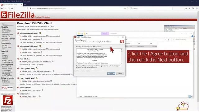 How to Install the FTP Client Filezilla on Windows INTERPROWEBHOST смотреть онлайн
