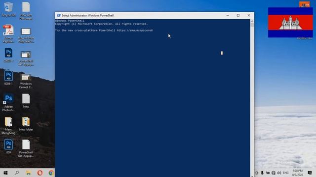 Fix PowerShell Get /Appxpackage Access Denied / Technology Cambodia TV смотреть онлайн