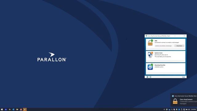 Parallon CSO - How To Connect To Cisco AnyConnect смотреть онлайн