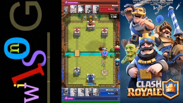 Clash Royale : last minute starting turn win XP смотреть онлайн