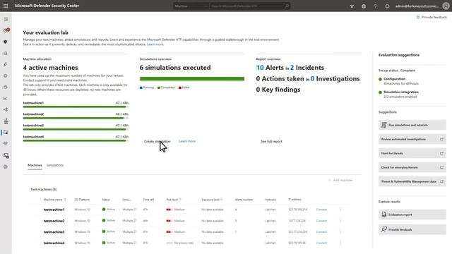 Evaluation lab in Microsoft Defender for Endpoint смотреть онлайн