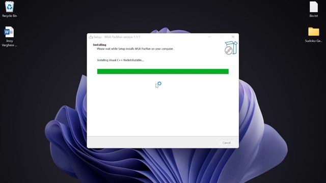 Install WSA Pacman in windows 11 - Install android application on windows 11 by double click смотреть онлайн